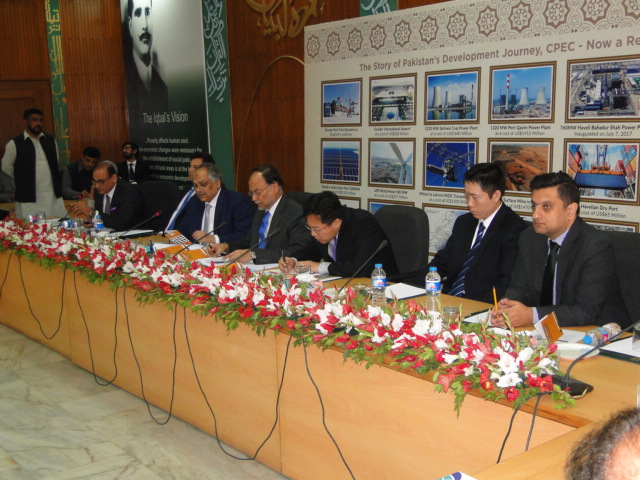 51st CPEC Projects Progress Review Meeting on 25 October 2017