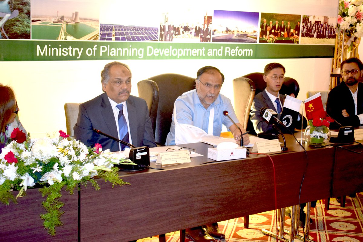 54th CPEC Projects Progress Review Meeting on 21st May 2018
